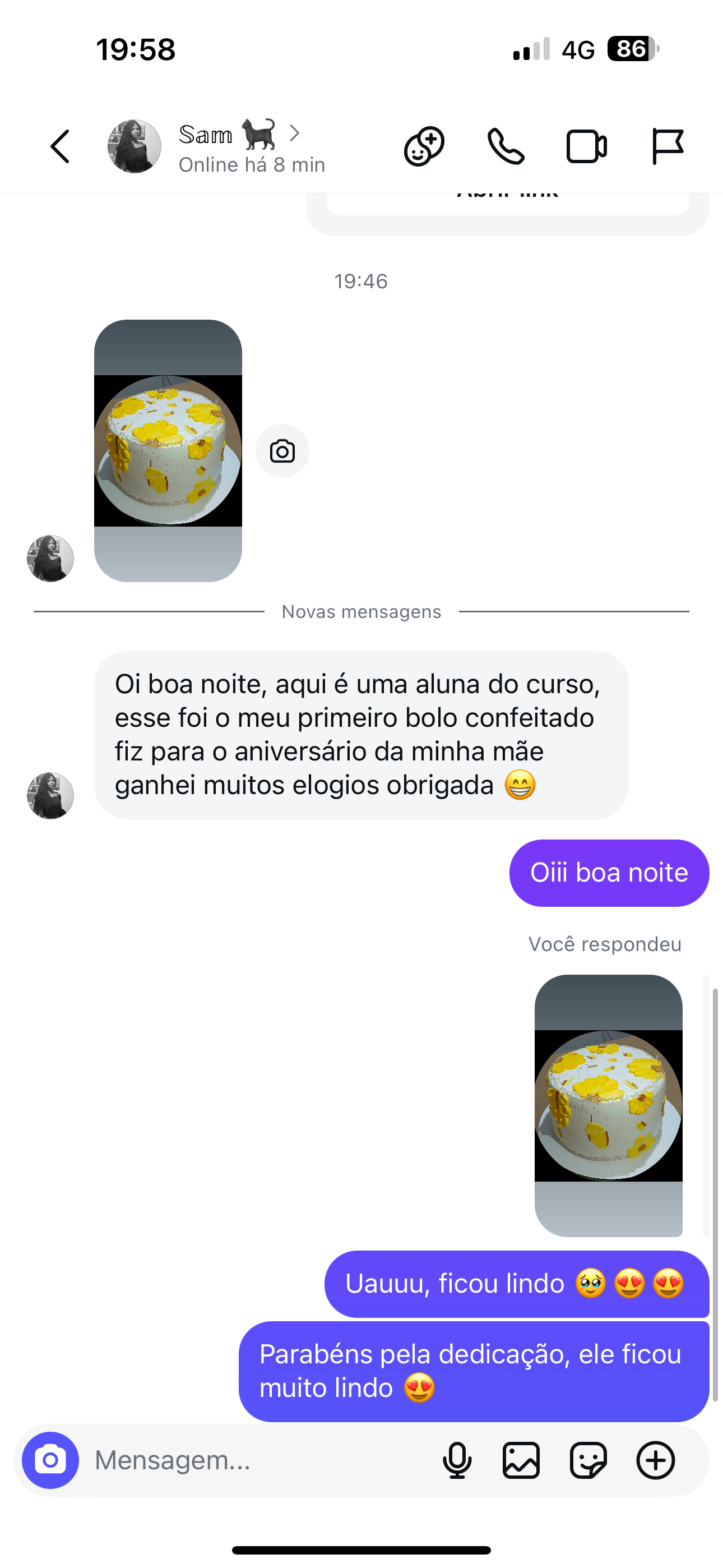 Feedback de aluna Fatias Espetaculares